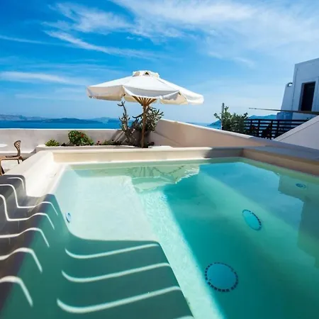 Splendid Santorini Villa 1 Bedroom Villa Princess Outdoor Hot Tub And Beautiful Sea Views Oia
